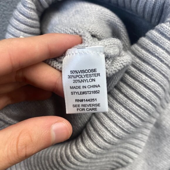 Sincerely Jules Flare Pants Gray Ribbed Waist Cozy Lounge Pull On Size XL - Picture 8 of 12